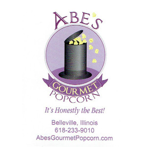 Abe's Gourmet Popcorn Custom Label