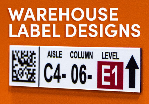 Custom Warehouse Racking Labels to Fit Your Needs